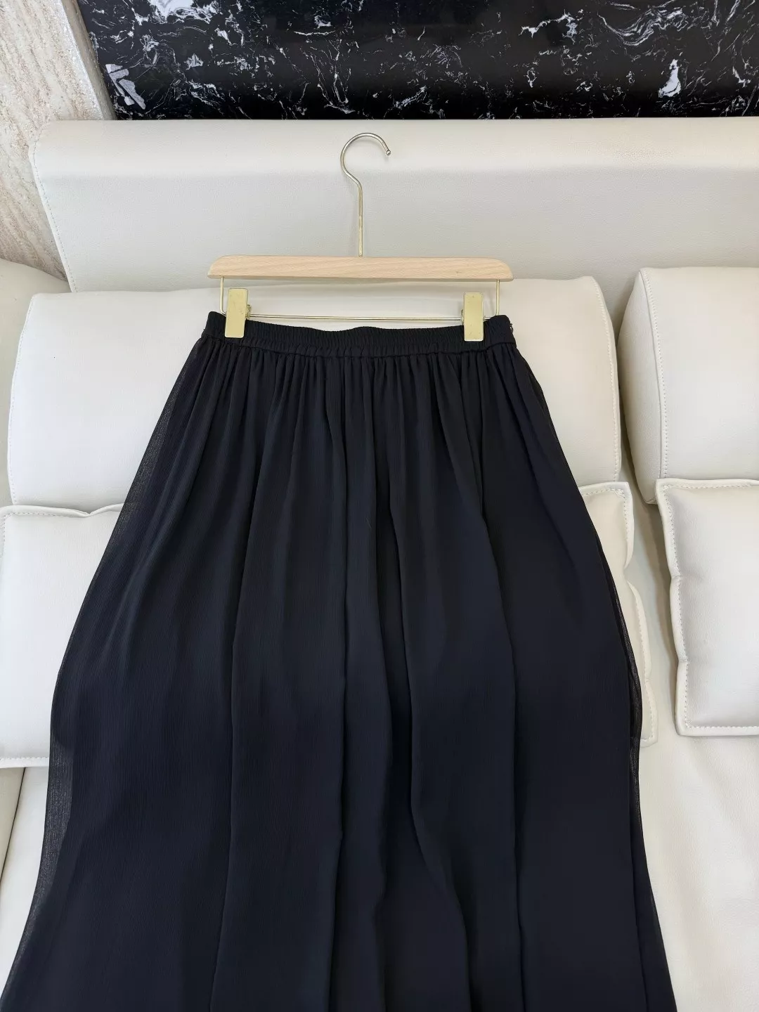브루넬로쿠치넬리 체인 장식 플리츠 스커트 상세 이미지 8