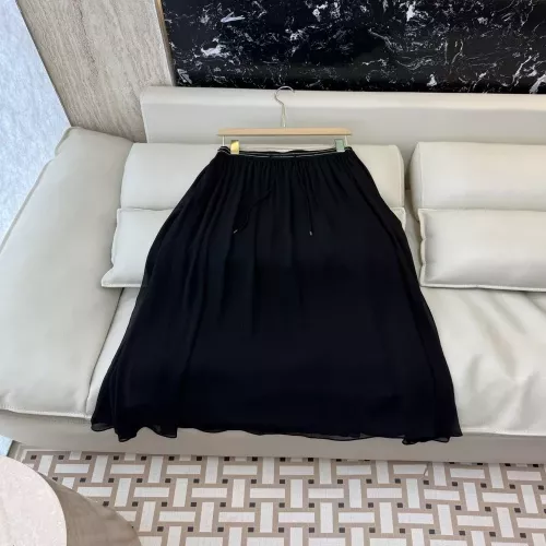 브루넬로쿠치넬리 체인 장식 플리츠 스커트