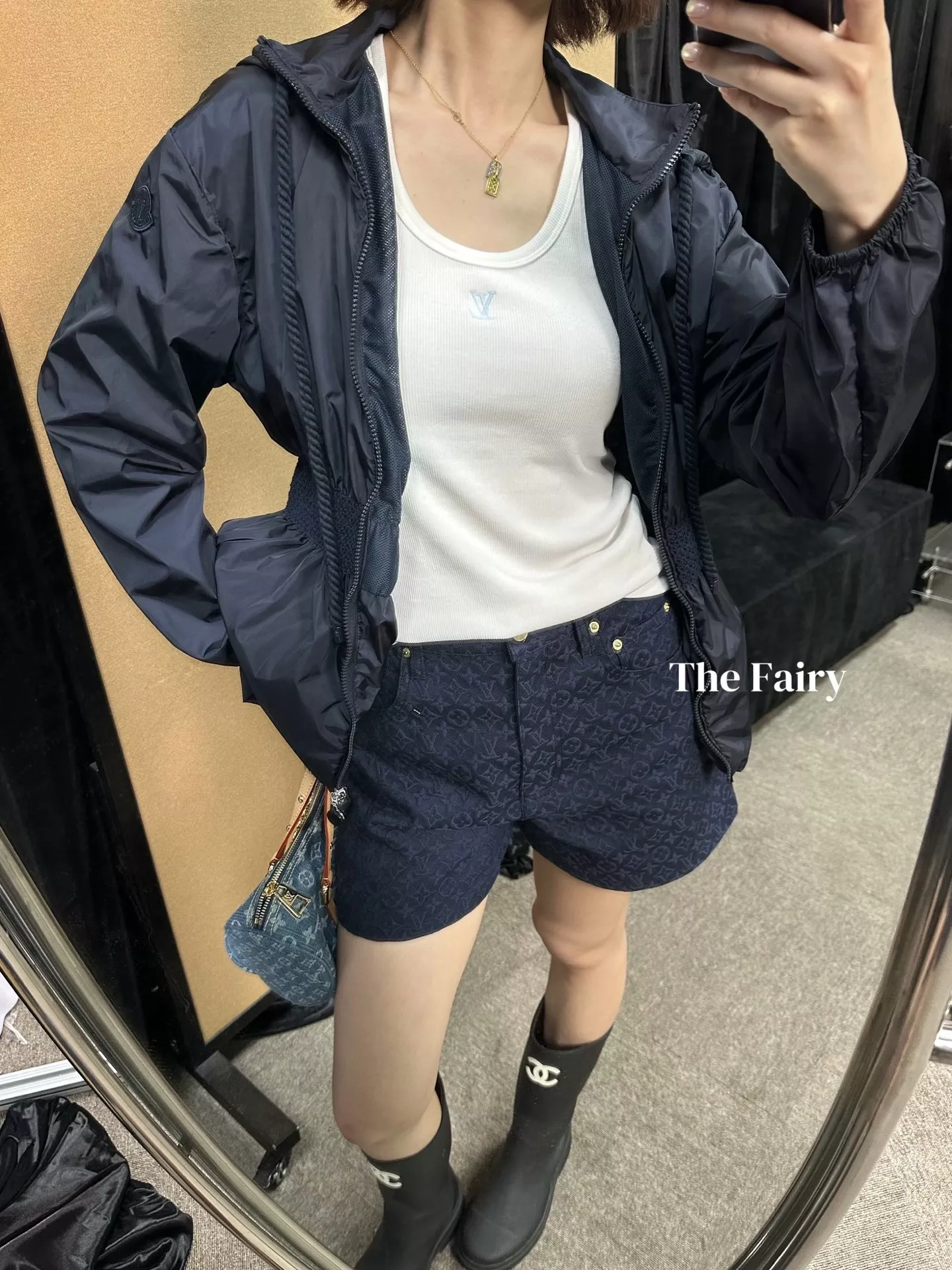 몽클레어 나일론 후드 윈드브레이커 아우터 상세 이미지 16