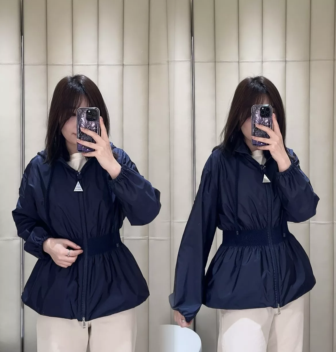 몽클레어 나일론 후드 윈드브레이커 아우터 상세 이미지 22