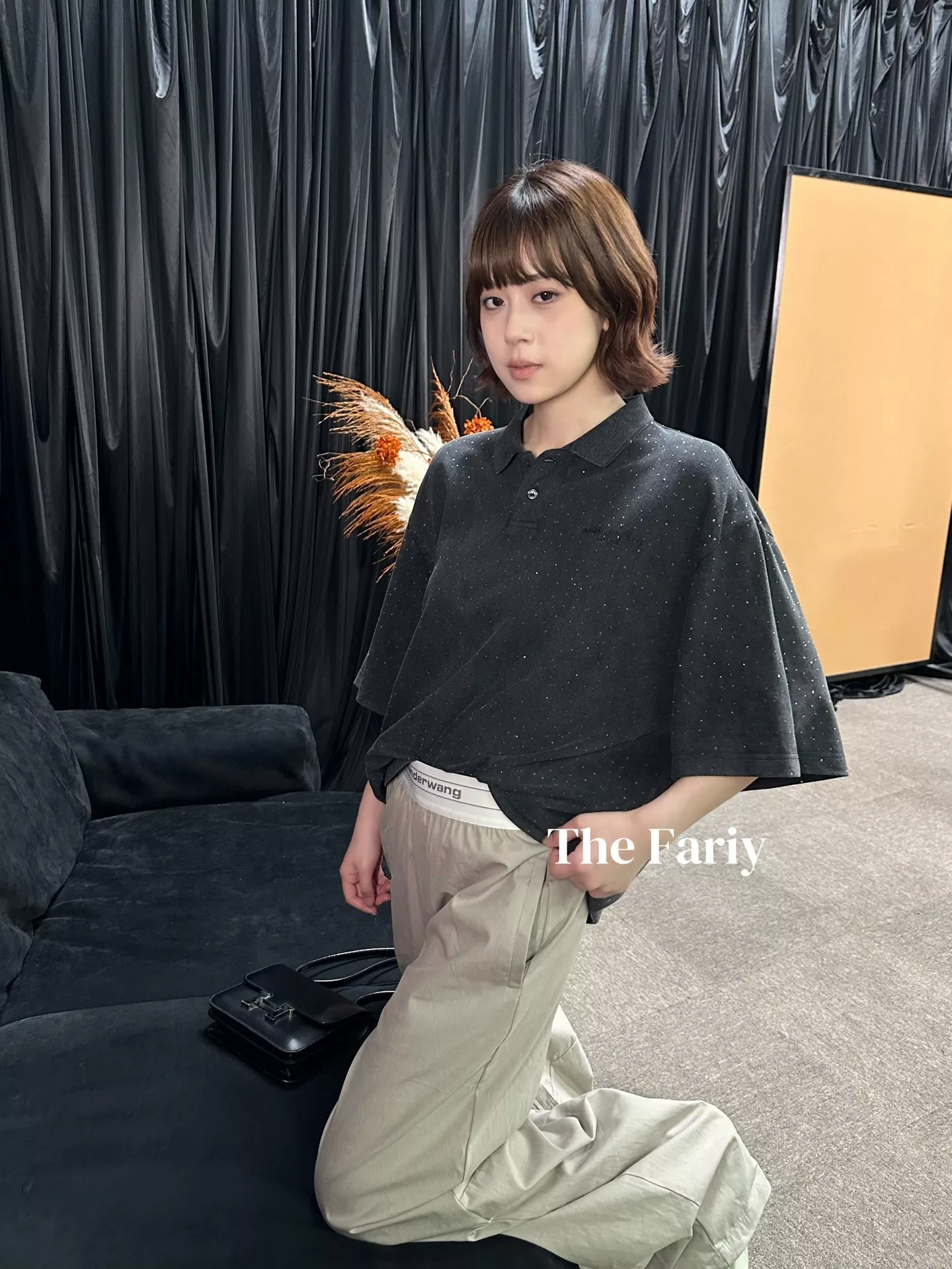 알렉산더왕 로고 포인트 와이드 팬츠 상세 이미지 43