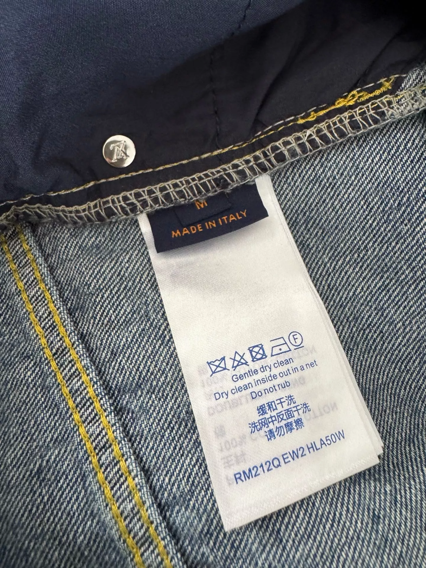 루이비통 모노그램 워싱 데님 쇼츠 상세 이미지 13
