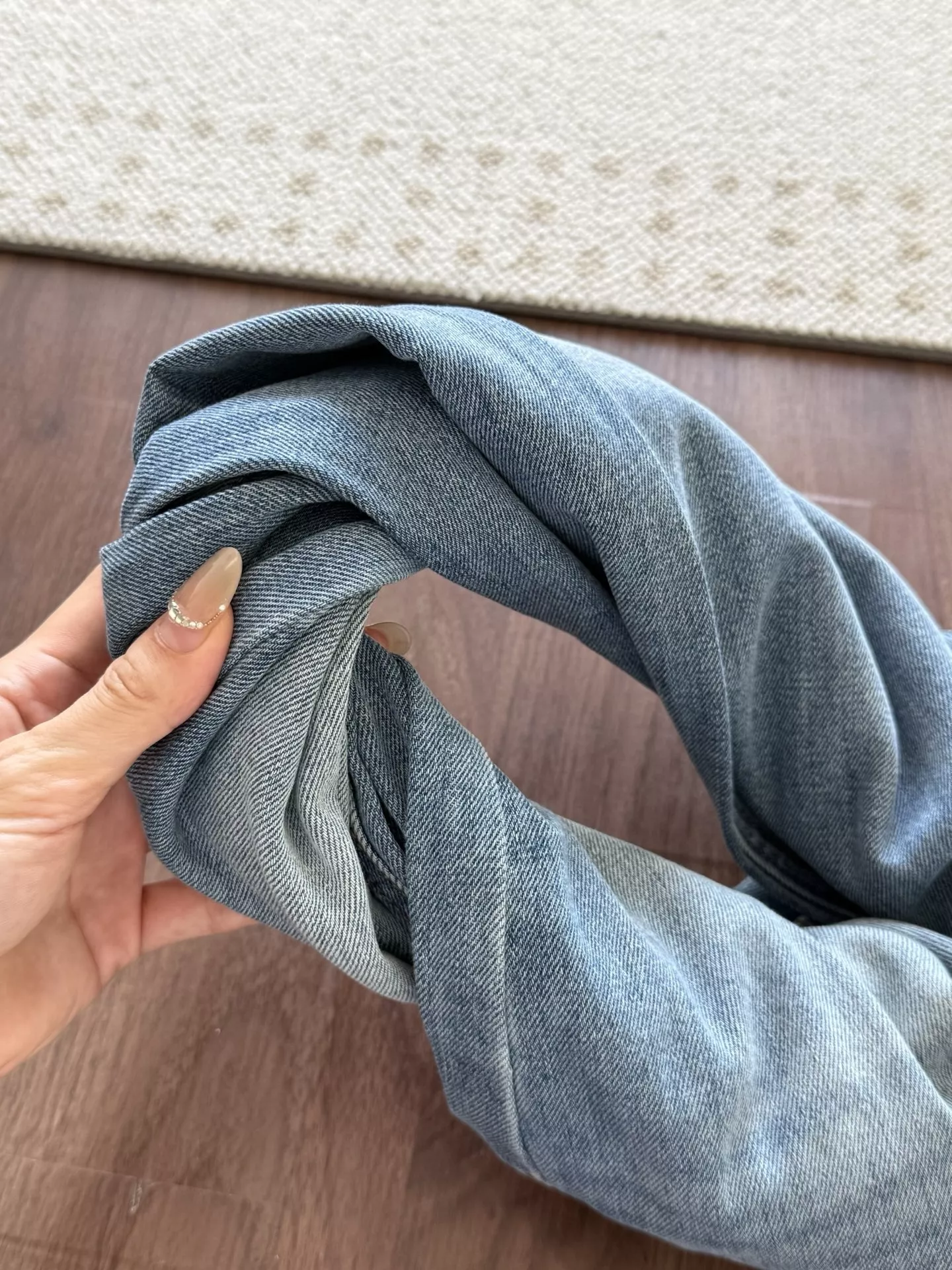 셀린느 일자 핏 워싱 청바지 상세 이미지 35