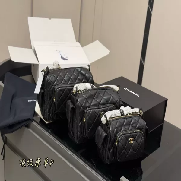 샤넬 빈티지 무드 퀼팅 체인 백
