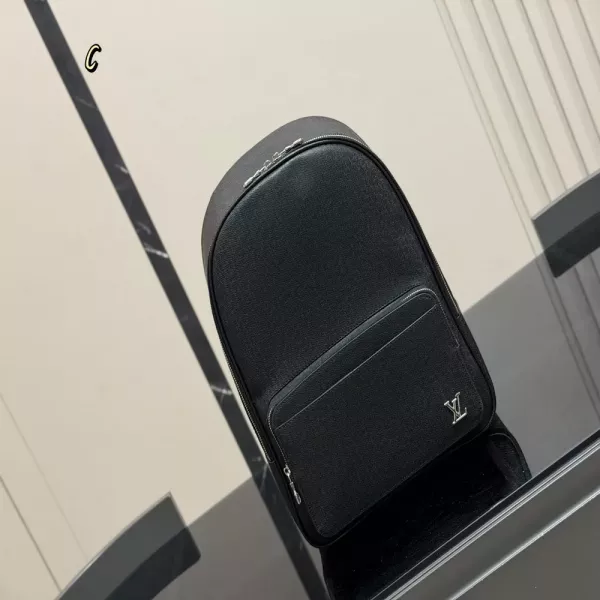 루이비통 로고 포인트 가죽 백팩