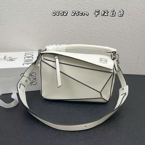 로에베 퍼즐 스타일 접이식 숄더 백