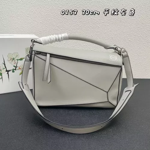 로에베 퍼즐 스타일 접이식 스트랩 백