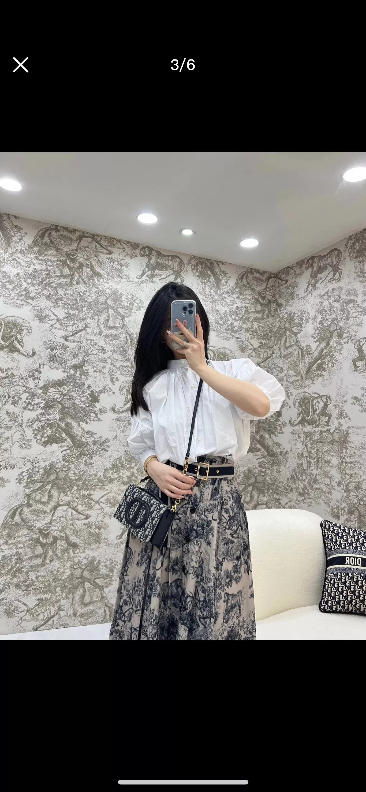 디올 시그니처 체인 핸드백 상세 이미지 15