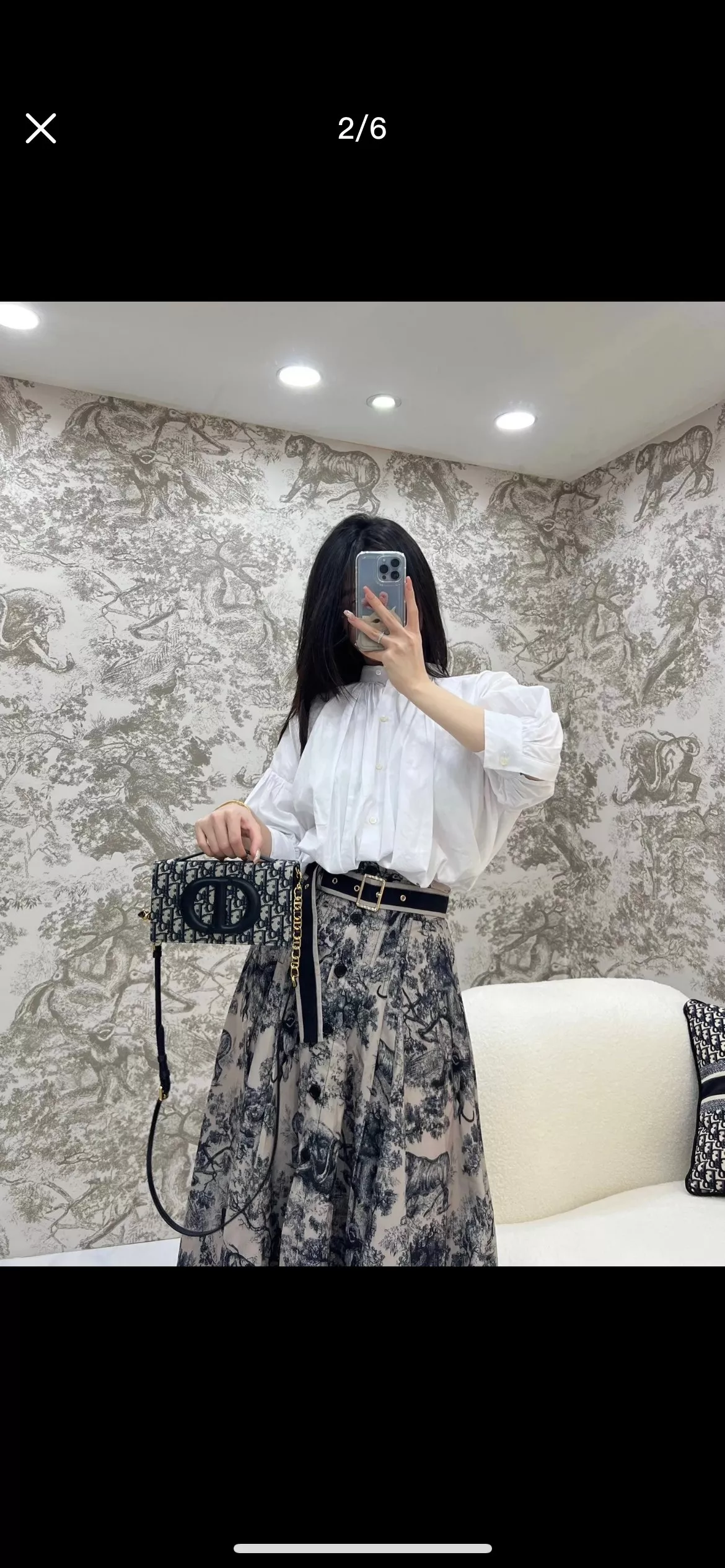 디올 시그니처 체인 핸드백 상세 이미지 17