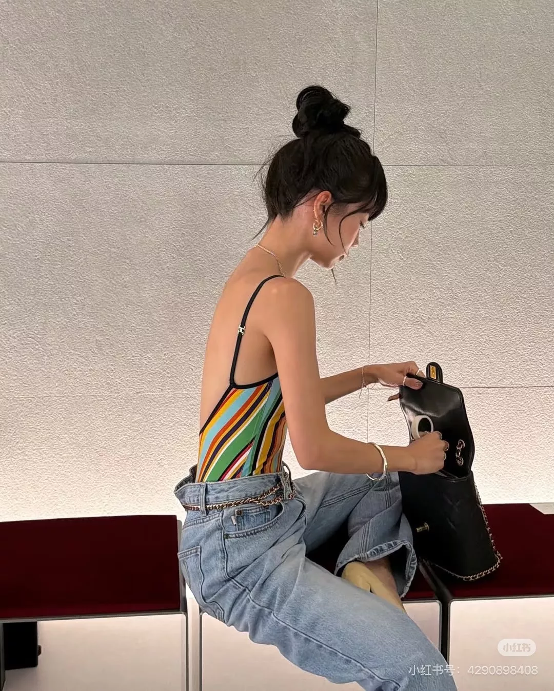 샤넬 코코비치 컬러 스트라이프 스윔웨어 상세 이미지 22