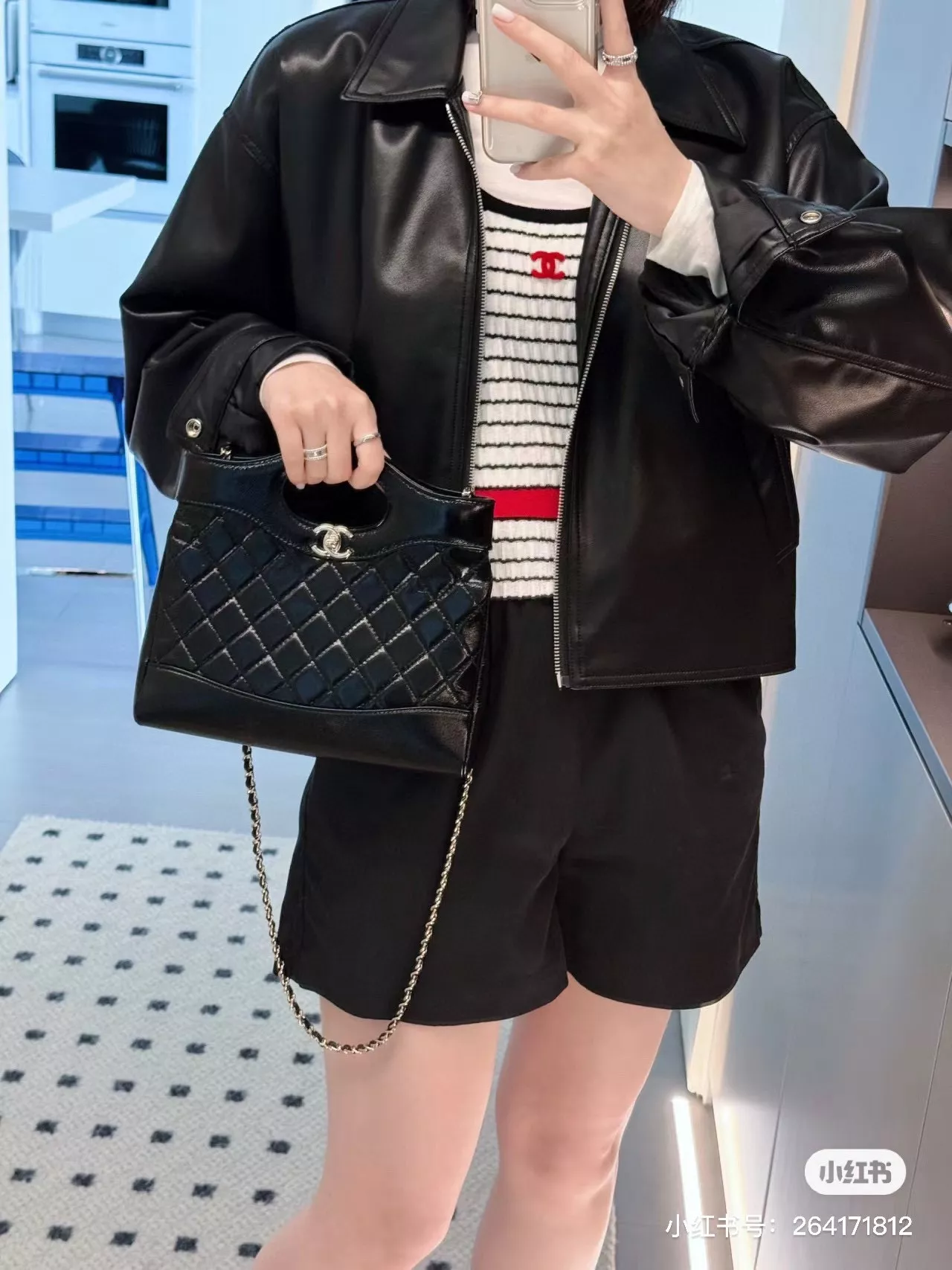 샤넬 31백 퀼팅 핸들 백 상세 이미지 20