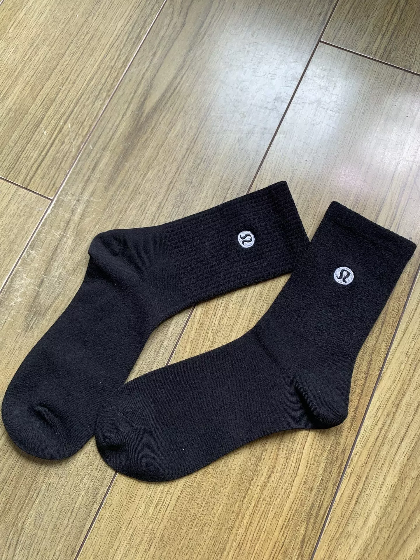 룰루레몬 자수 포인트 순면 중목 삭스 세트 상세 이미지 5