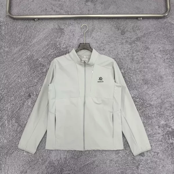 카일라스 스탠드넥 경량 집업 아우터