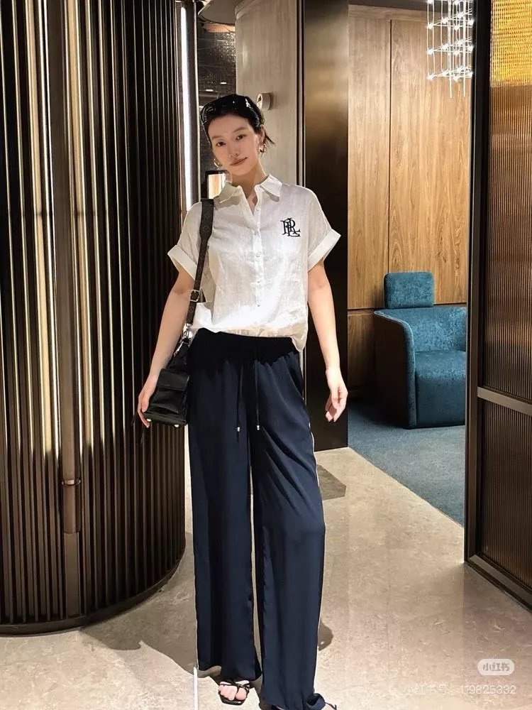 랄프로렌 클래식 루즈핏 린넨 반팔 셔츠 상세 이미지 36