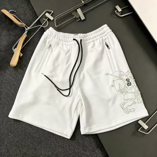 버버리 전마 자수 포인트 캐주얼 쇼츠