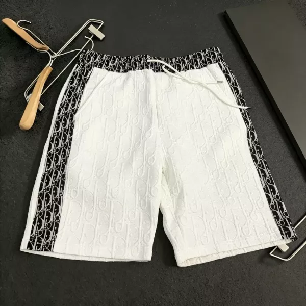 디올 더블 디 패턴 자카드 쇼츠