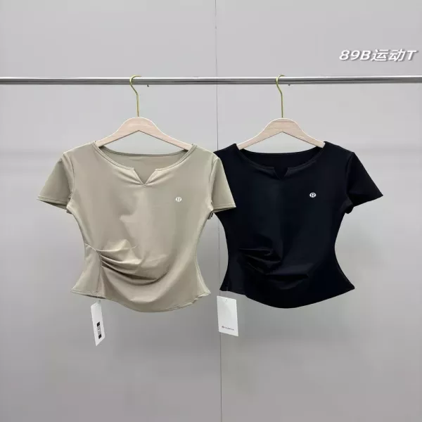 룰루레몬 여성용 클라우드핏 요가 반팔탑