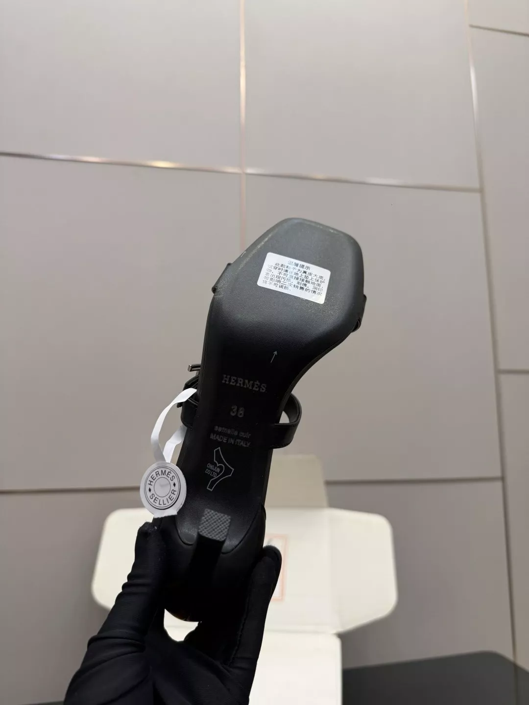 에르메스 켈리 버클 포인트 샌들 상세 이미지 10