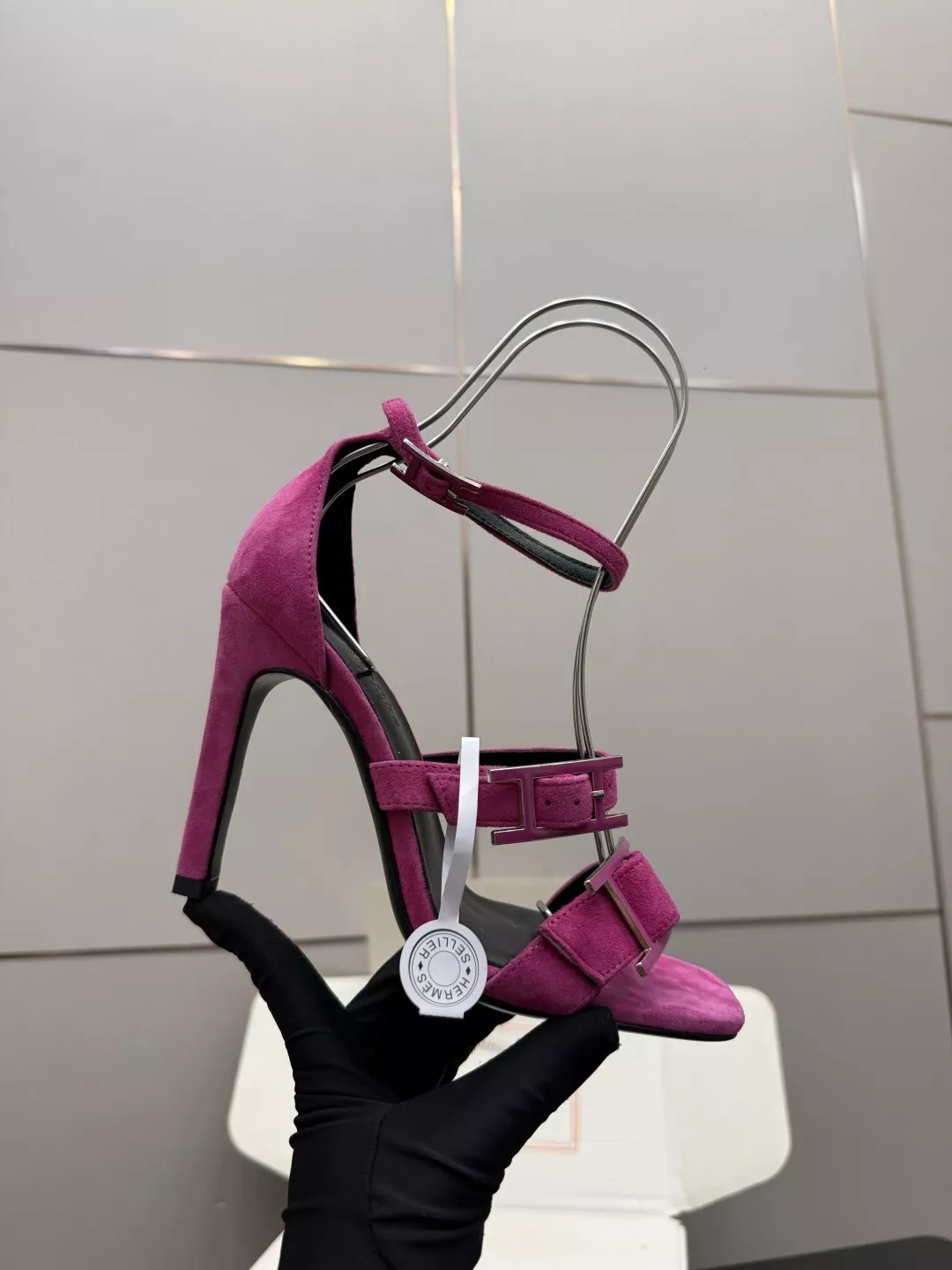 에르메스 켈리 버클 포인트 샌들 상세 이미지 8