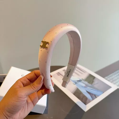 셀린느 새틴 포인트 머리띠