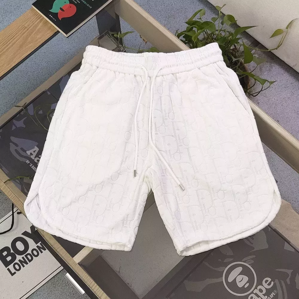 디올 로고 자카드 코튼 쇼츠