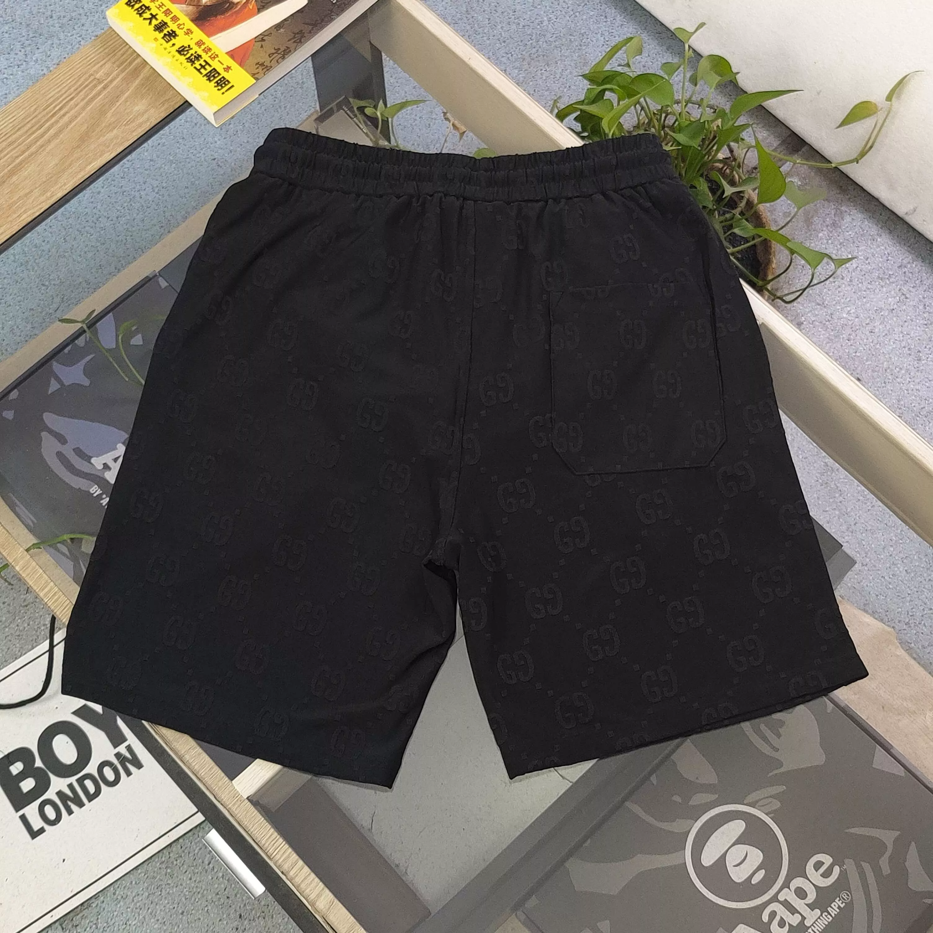 구찌 더블 G 자카드 코튼 쇼츠 상세 이미지 4
