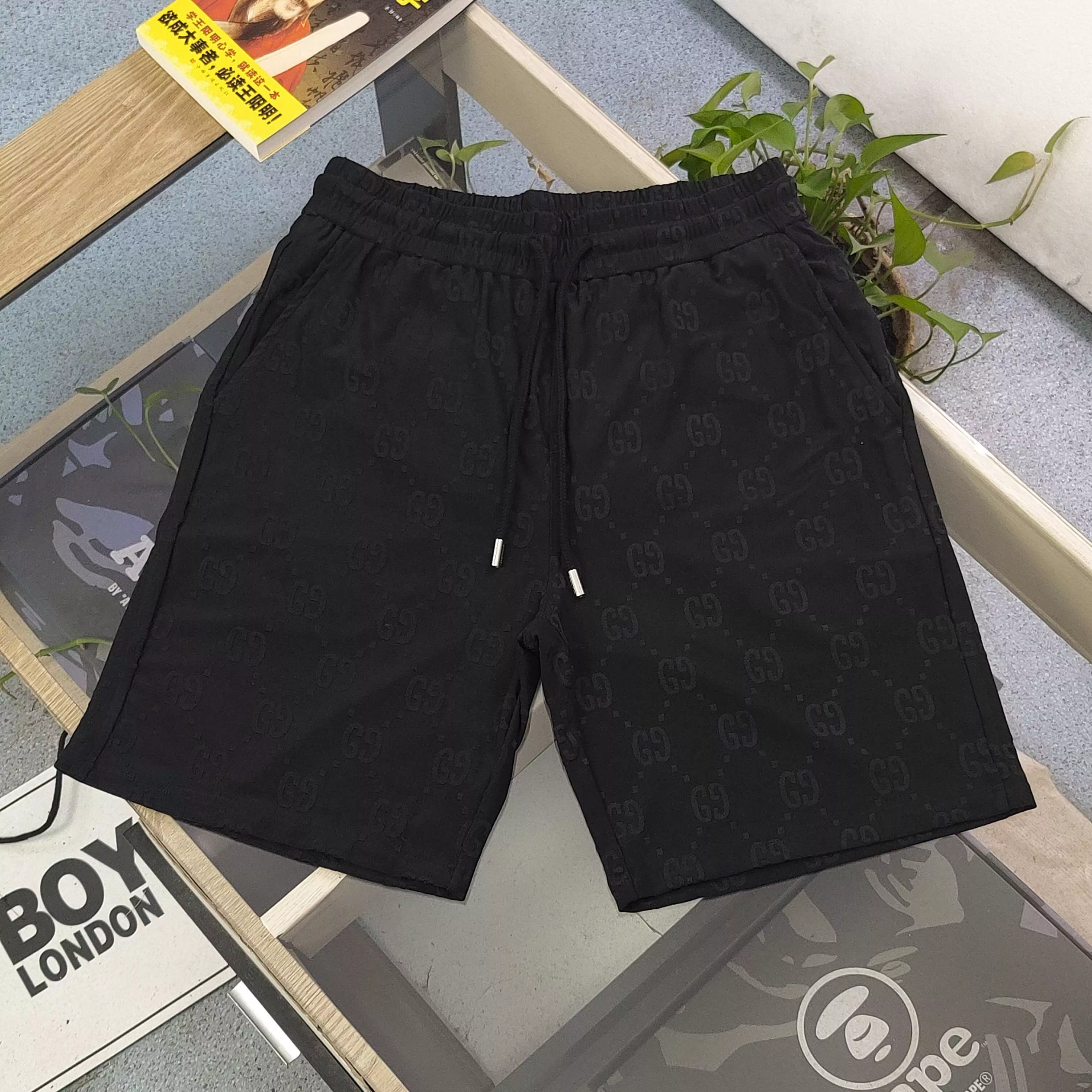 구찌 더블 G 자카드 코튼 쇼츠 상세 이미지 2