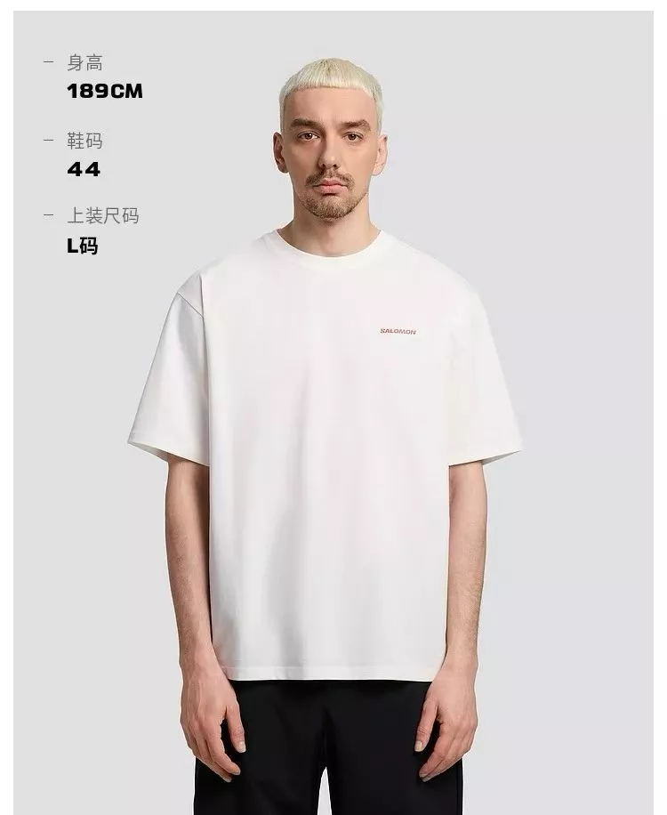 살로몬 어반 아웃도어 그래픽 반팔 상의 상세 이미지 25