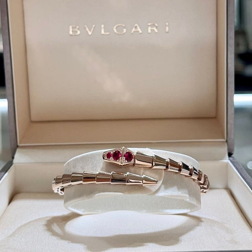불가리 뱀 모티브 뱅글 주얼리