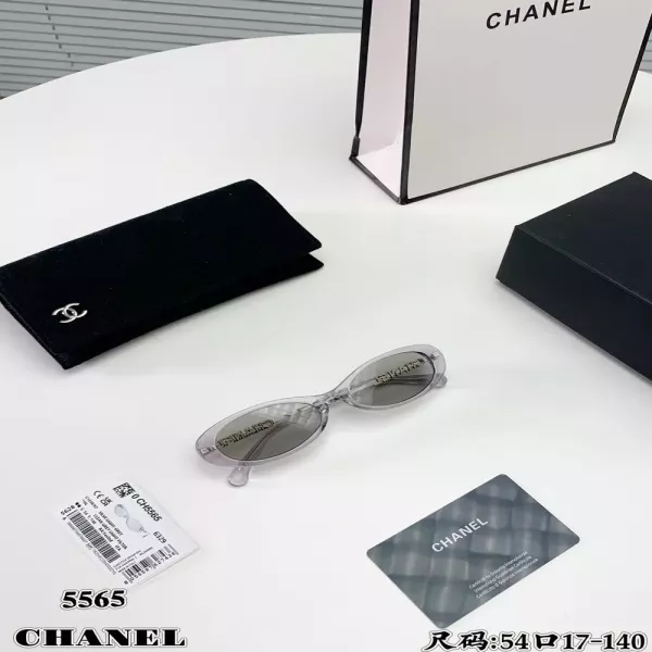 샤넬 그레이 캣아이 선글라스