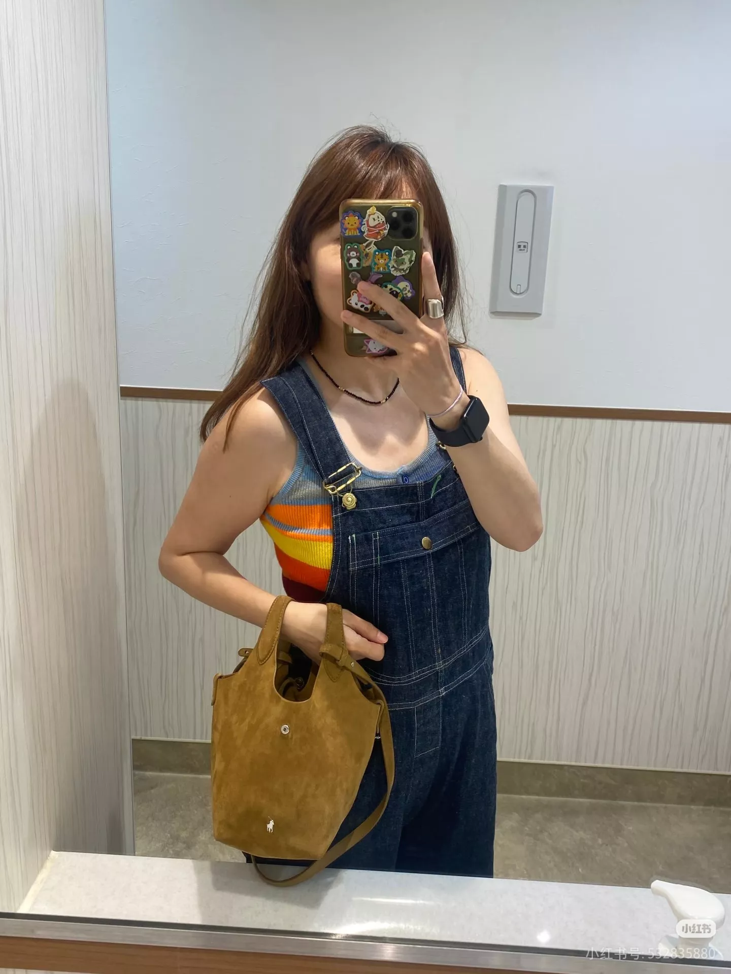 랄프로렌 스웨이드 미니 바스켓백 상세 이미지 64