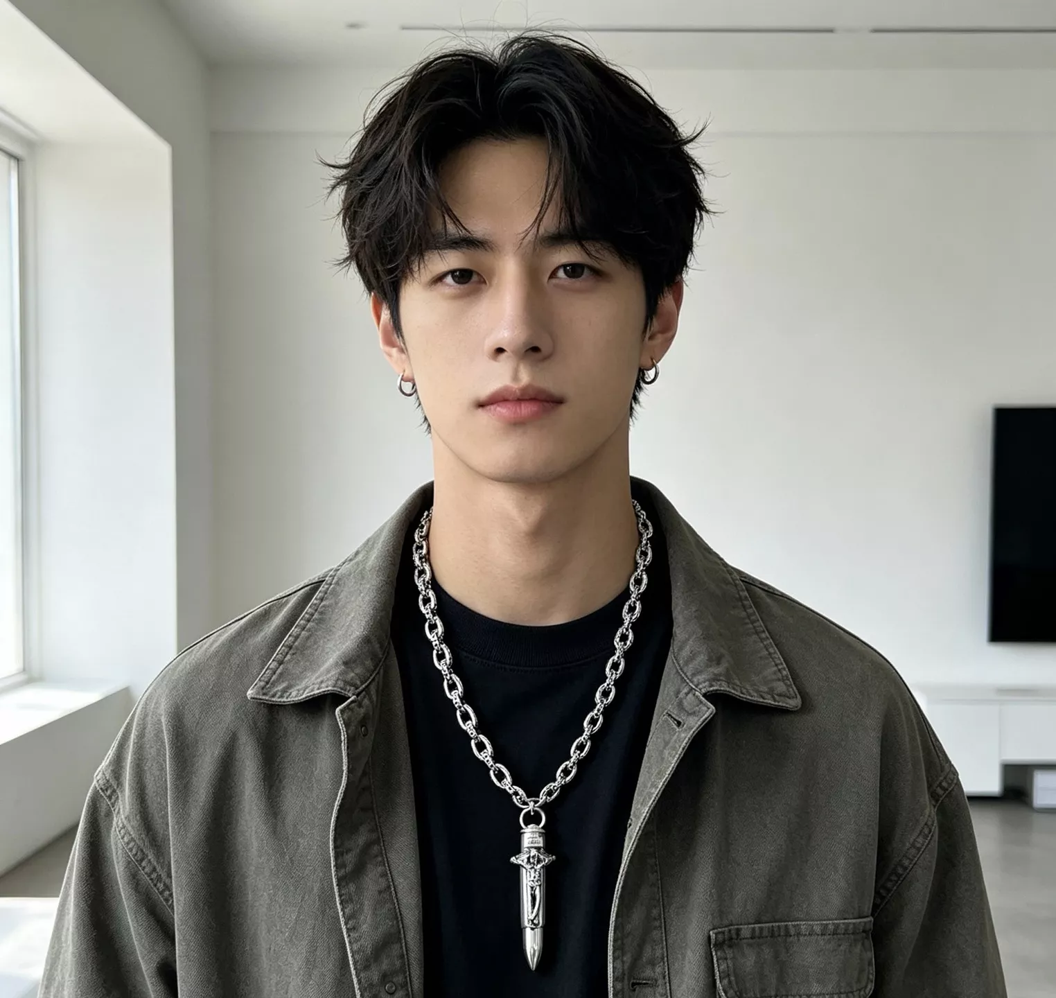 발렌시아가 빈티지 무드 체인 장식 네크리스 상세 이미지 8