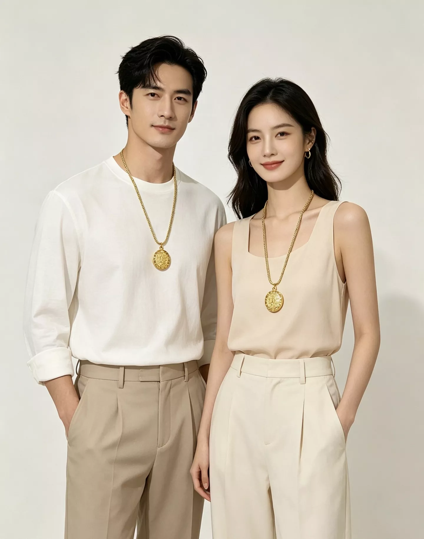 불가리 디바스 드림 원형 모티브 체인 장식 목걸이 상세 이미지 8