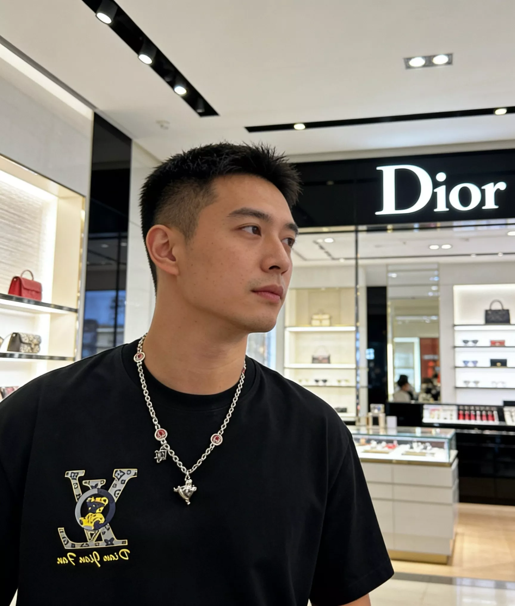 디올 빈티지 무드 체인 네크리스 상세 이미지 7