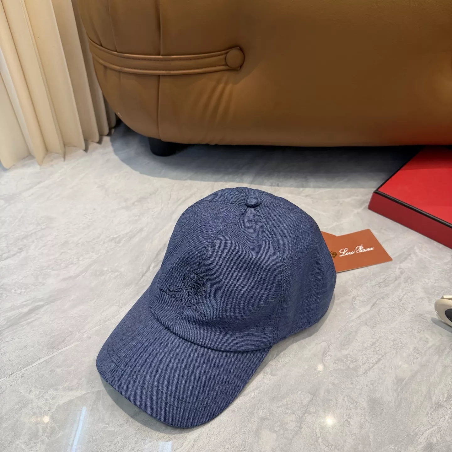 로로피아나 린넨 캐주얼 캡 상세 이미지 4