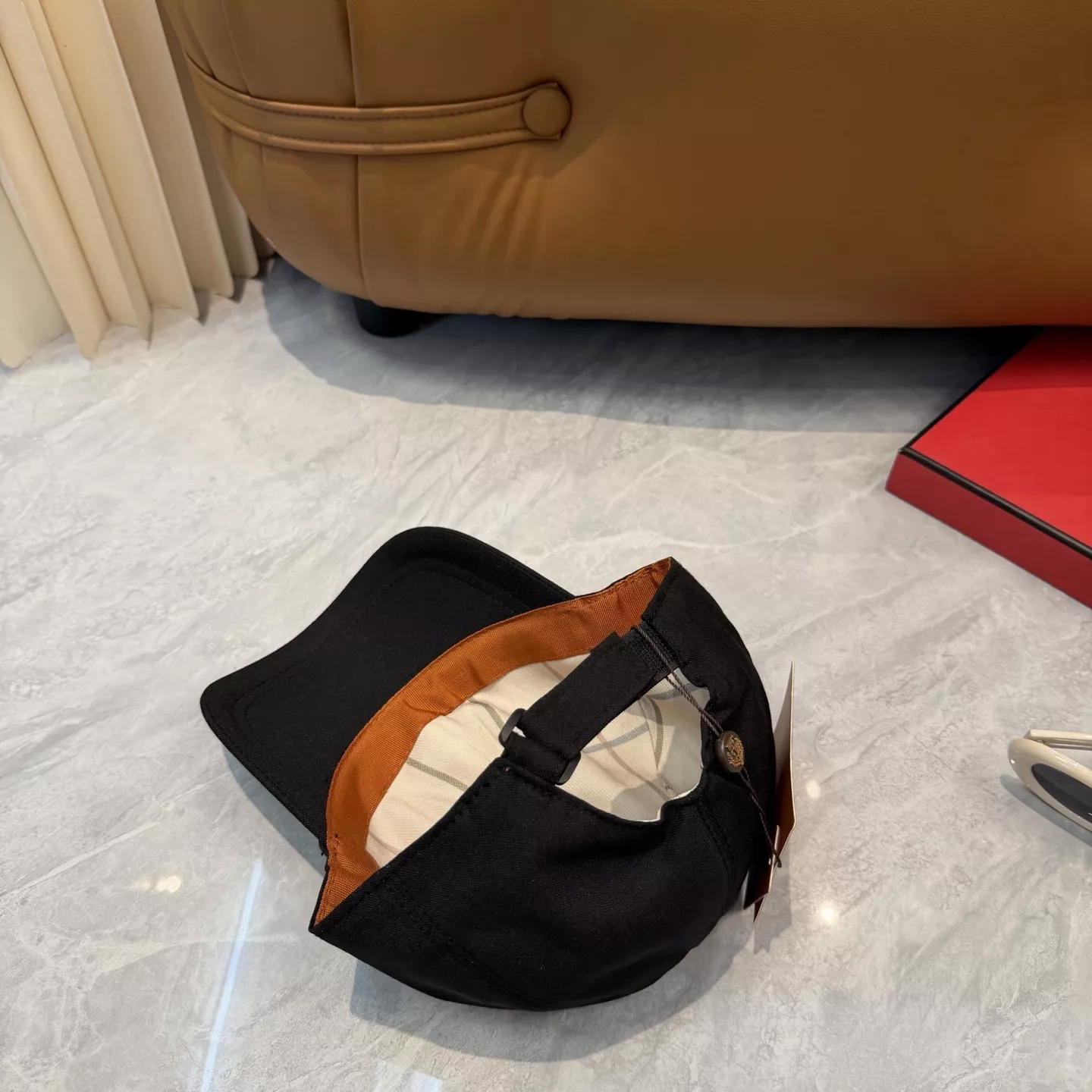로로피아나 리넨 캐주얼 캡 상세 이미지 4
