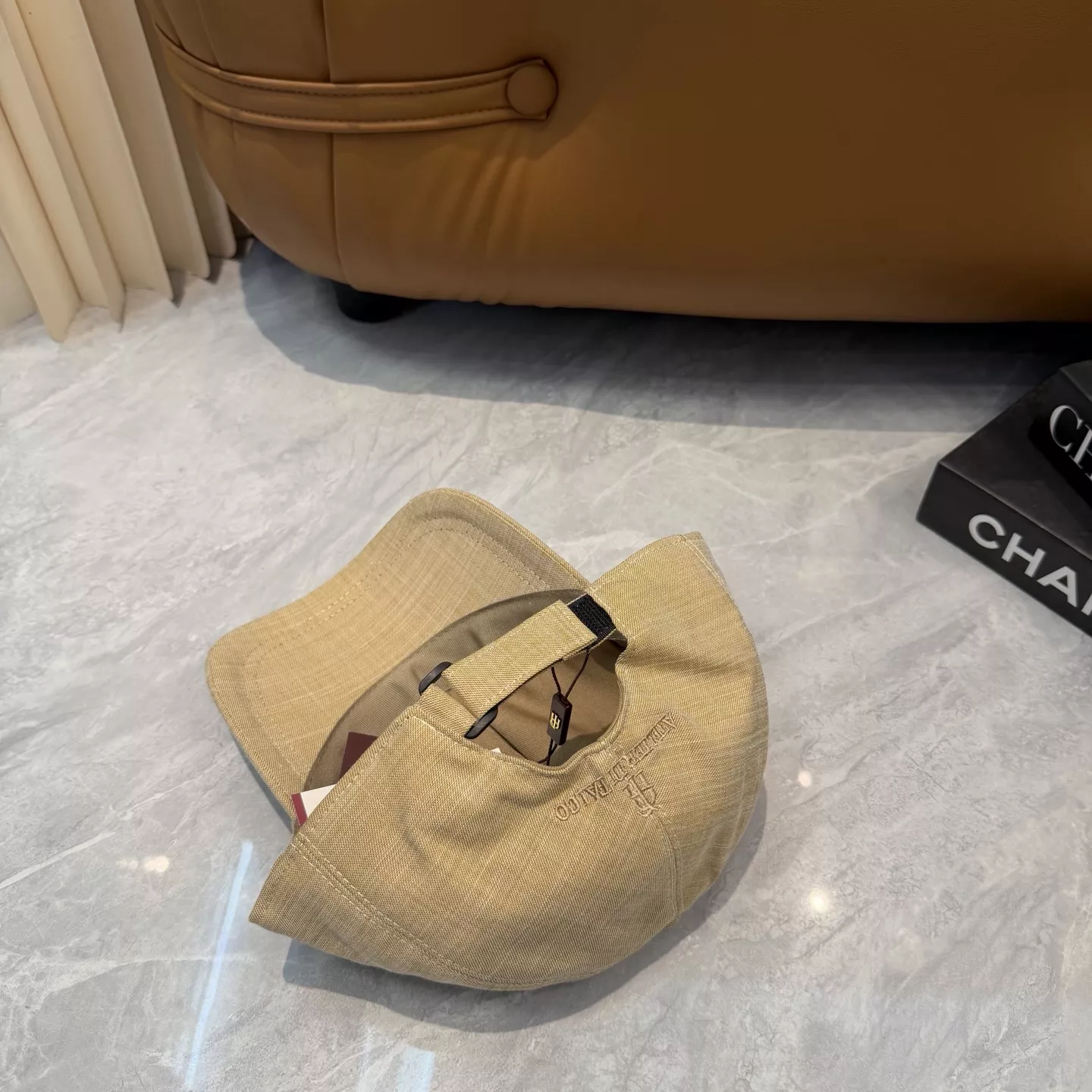 아틀리에디팔코 린넨 캐주얼 캡 모자 상세 이미지 3