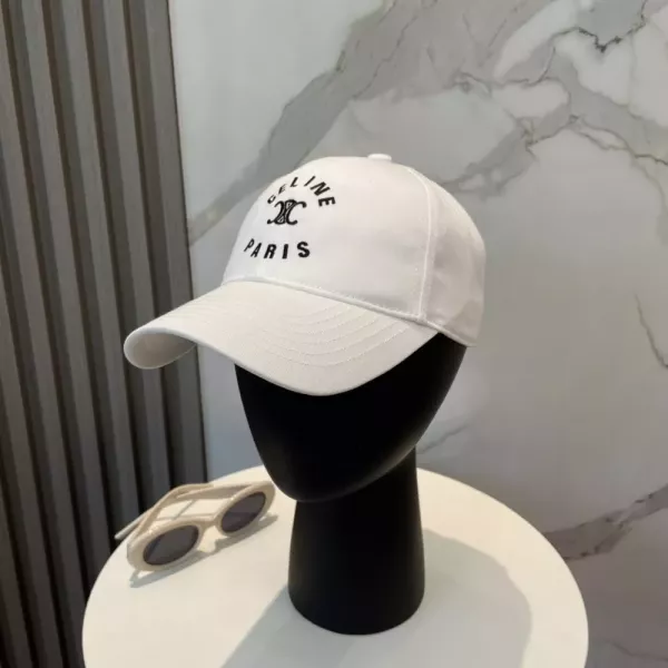셀린느 C 로고 레터링 캡