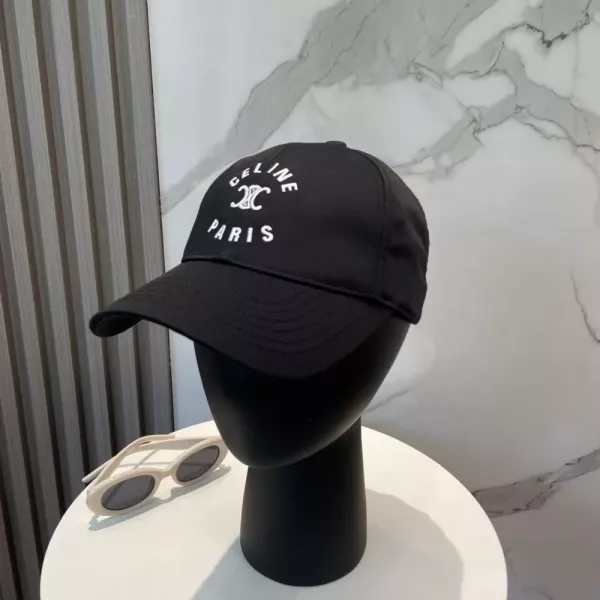 셀린느 C 로고 레터링 캡