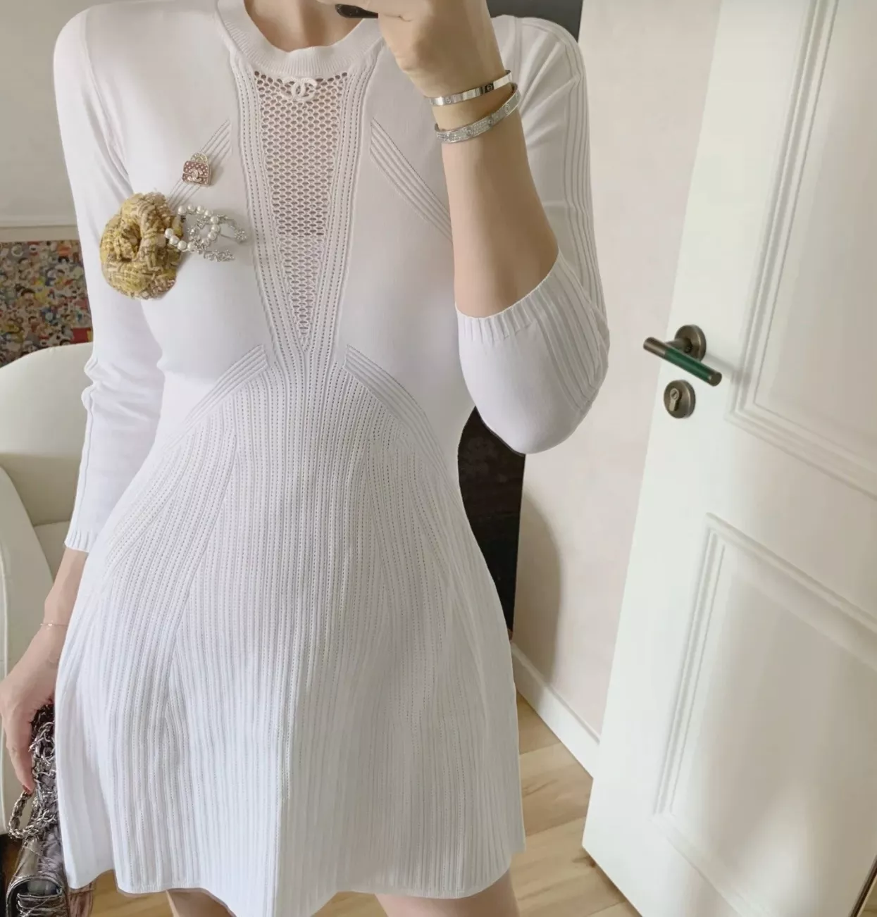 샤넬 멀티 모티브 이어링 상세 이미지 22
