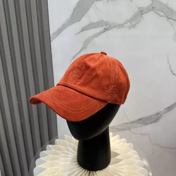 브루넬로쿠치넬리 코듀로이 베이스볼 캡