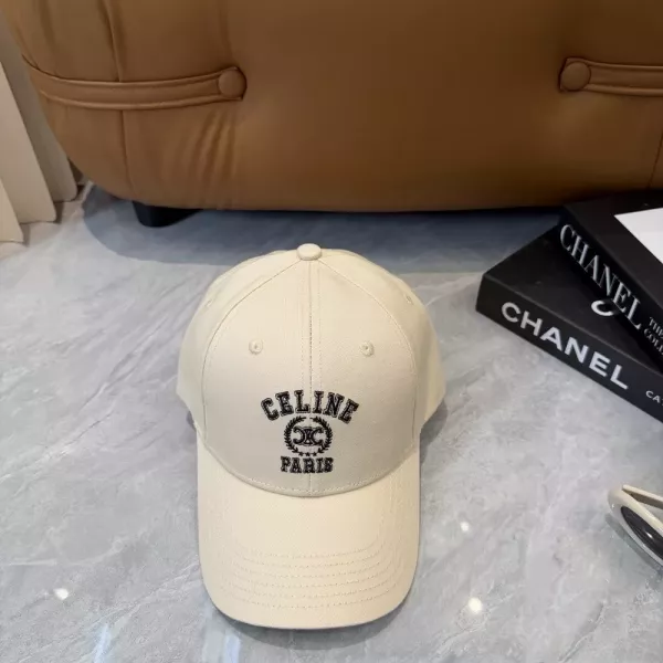 셀린느 C 로고 레터링 캡