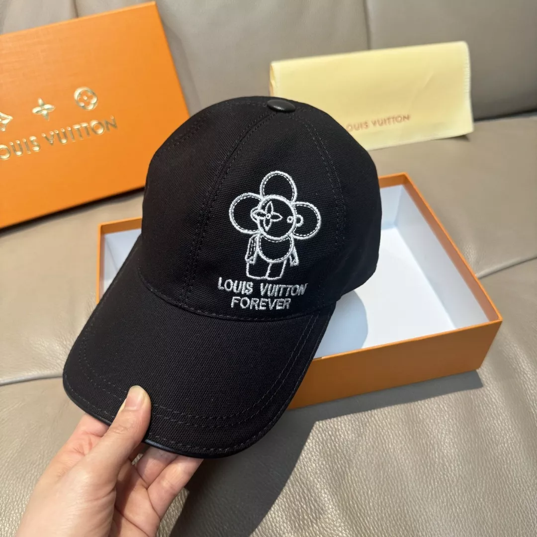 루이비통 자수 포인트 캔버스 캡 상세 이미지 3