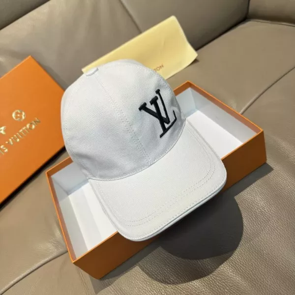 루이비통 LV 자수 캔버스 캡
