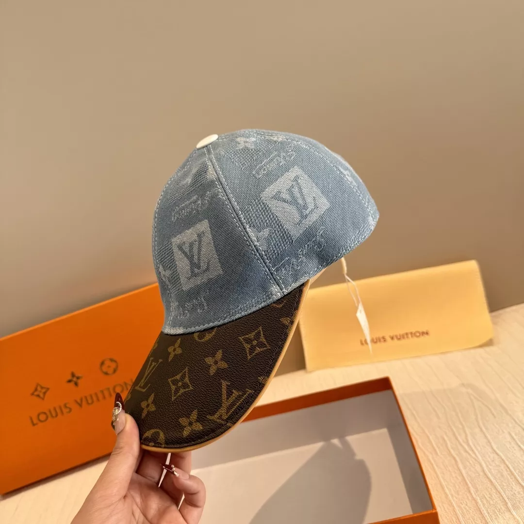 루이비통 모노그램 패치 배색 캡 상세 이미지 5