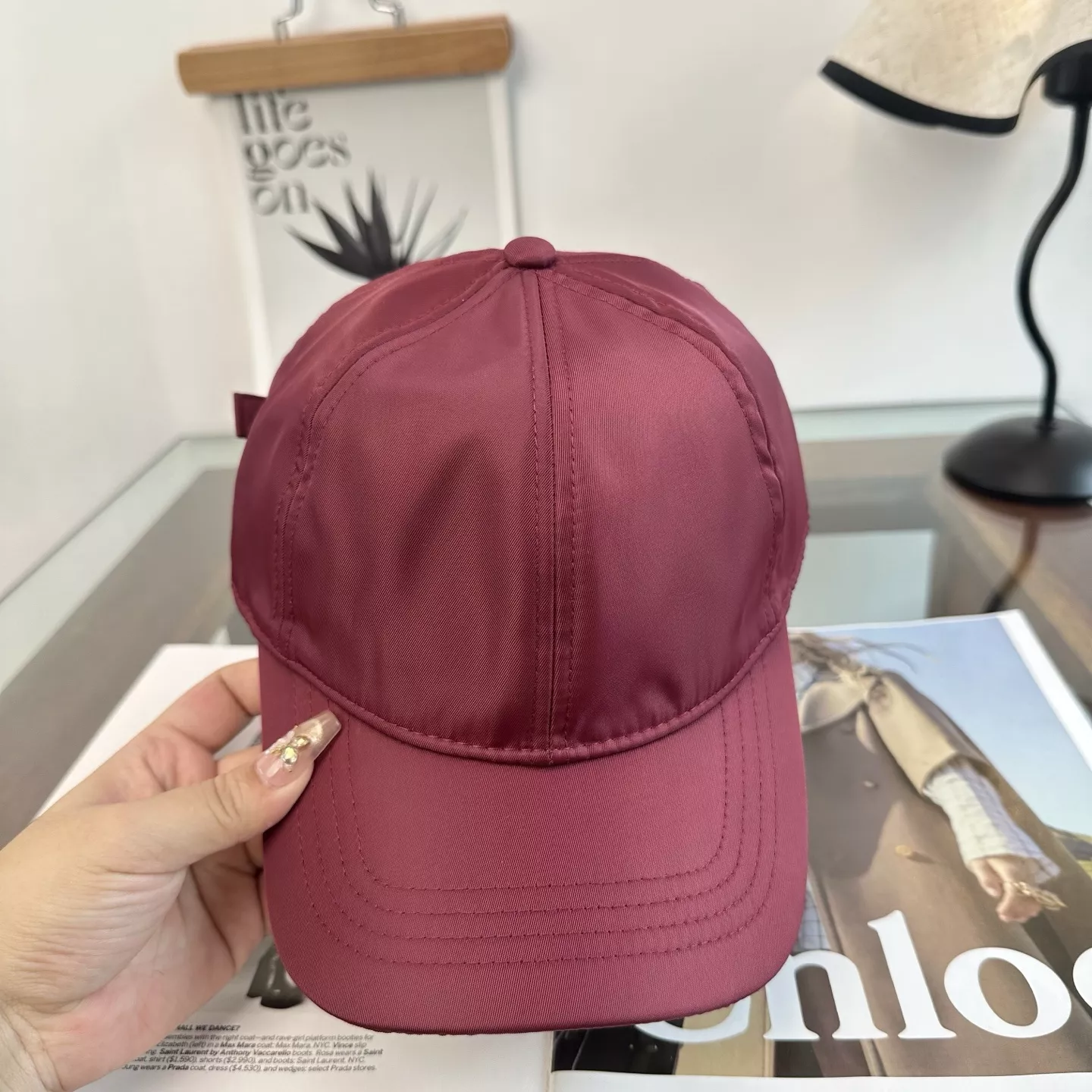 돌체앤가바나 클래식 무드 베이스볼 모자 상세 이미지 4