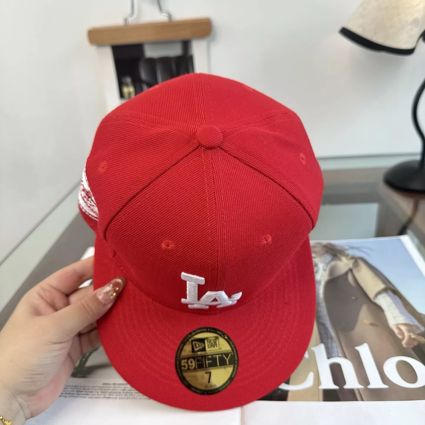 엠엘비 자수 로고 베이스볼 캡 상세 이미지 5