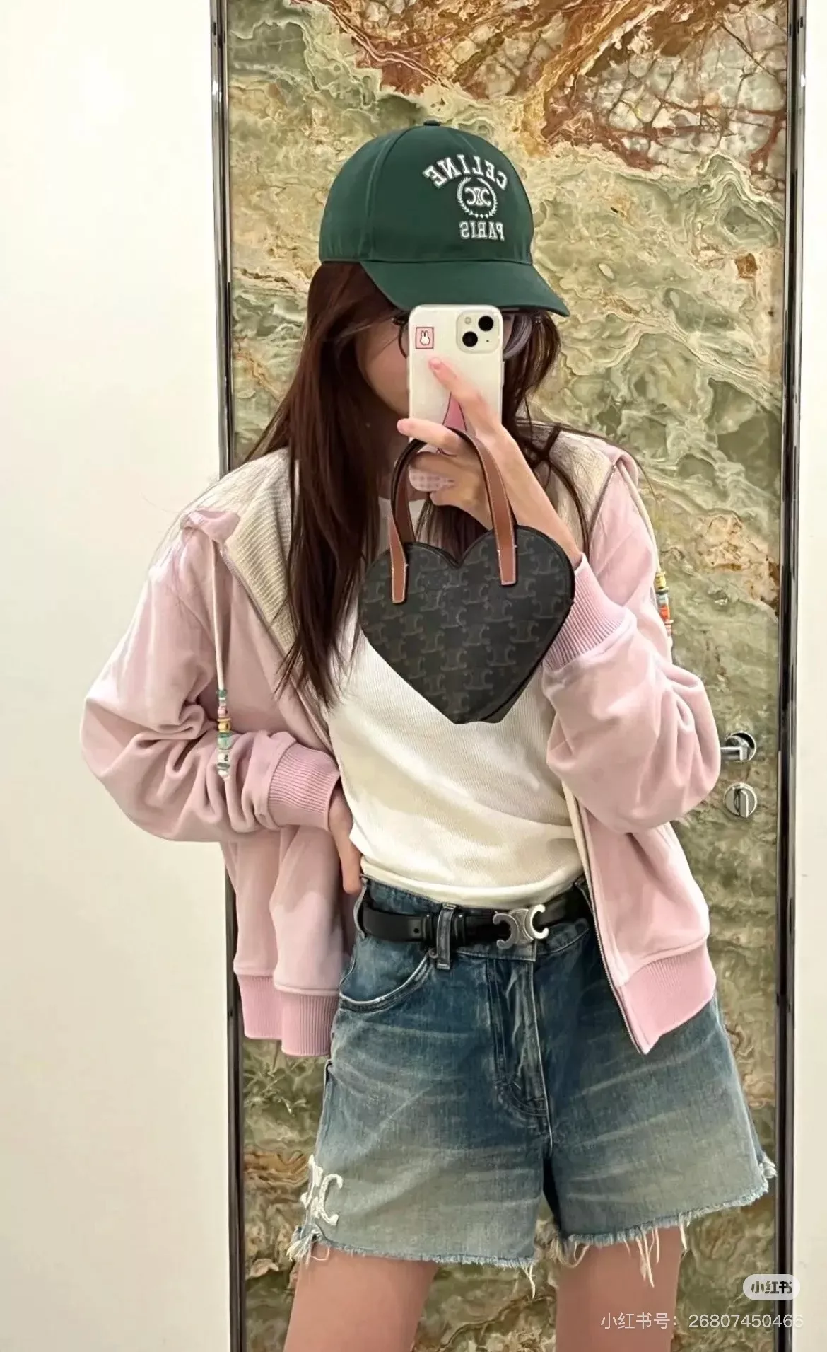셀린느 심플 로고 레터링 캡 상세 이미지 2