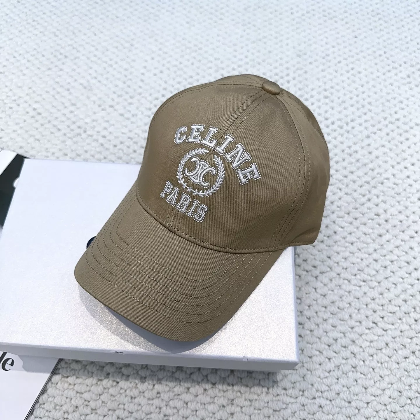 셀린느 심플 레터링 C 로고 캡 상세 이미지 9