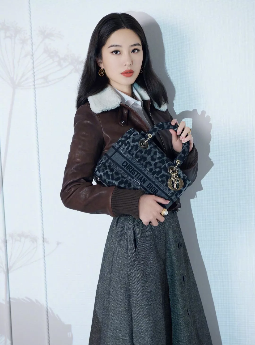 디올 CD 레터링 더블 링 이어링 상세 이미지 11